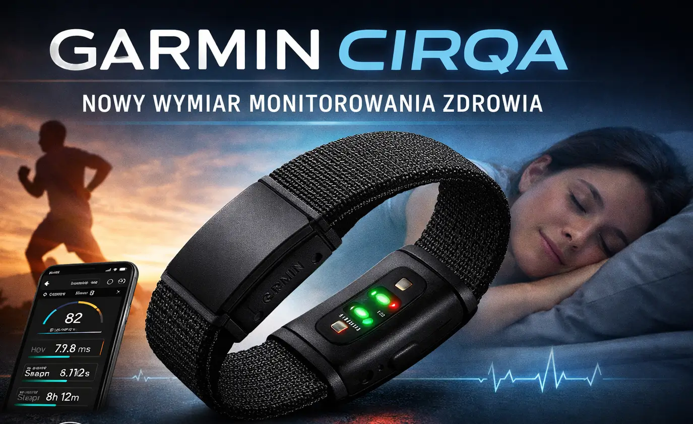Premiera Garmin CIRQA tuż-tuż. Czego oczekiwać od nowej opaski?