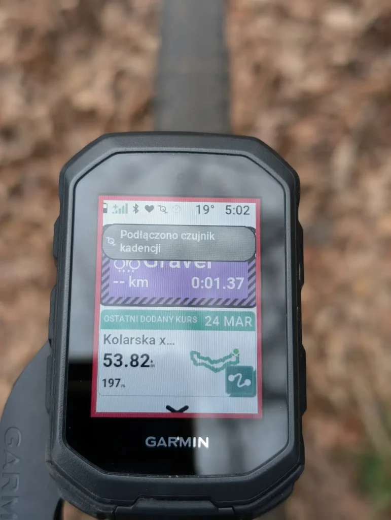 Recenzja Garmin Edge MTB - licznik stworzony w teren, nie na asfalt 13 Garmin Edge MTB