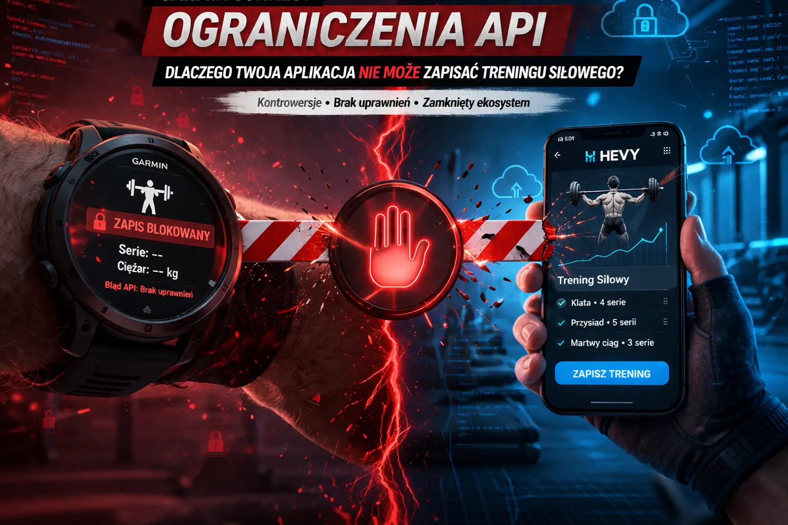 Dlaczego Garmin blokuje zewnętrzne aplikacje siłowe?