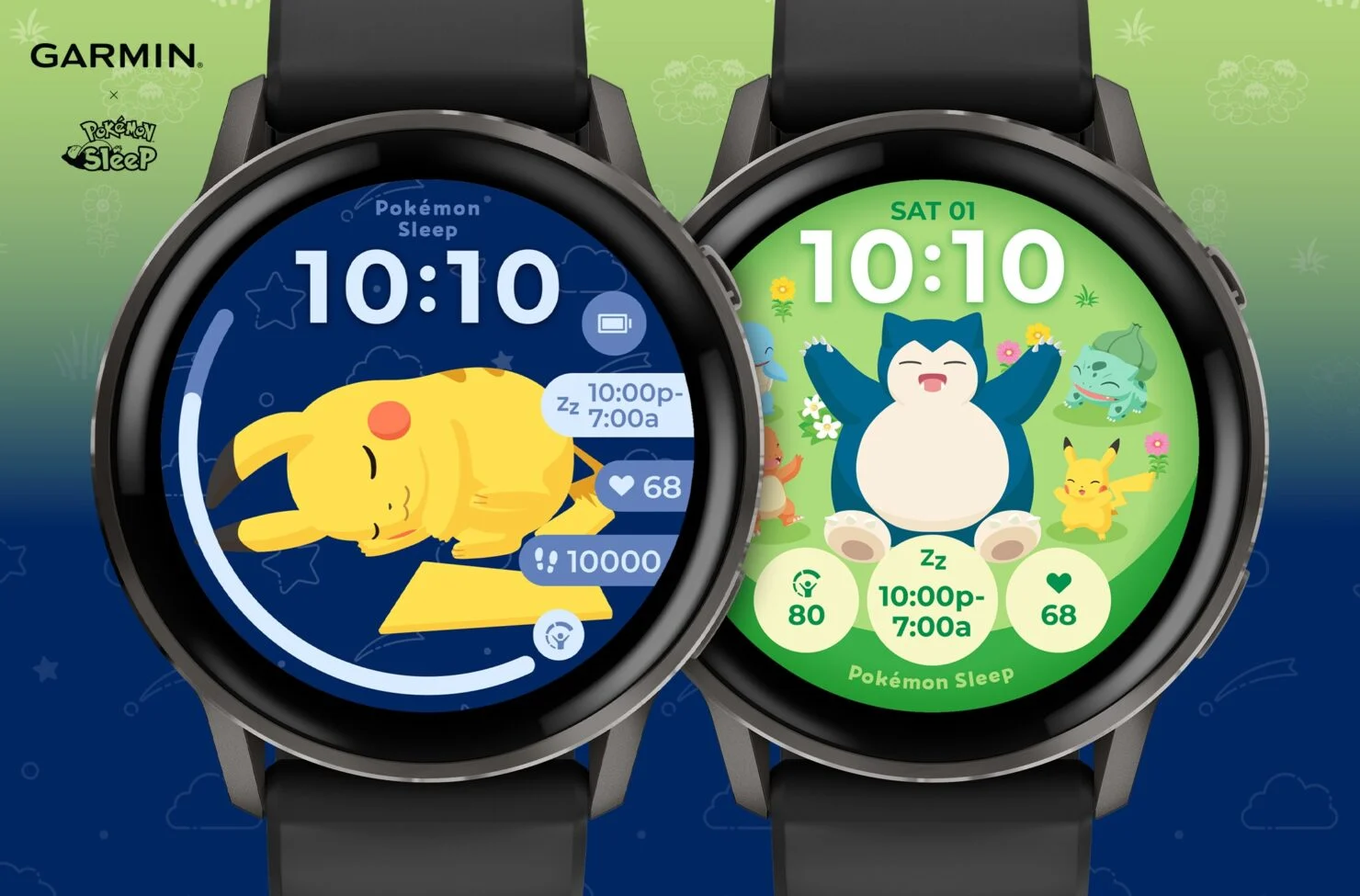 Garmin na World Sleep Day: tarcze Pokemon Sleep już dostępne