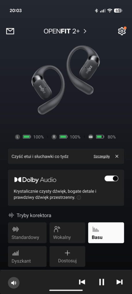Recenzja Shokz OpenFit 2+ - słuchawki, które szybko stały się moimi ulubionymi 14 Shokz OpenFit 2+