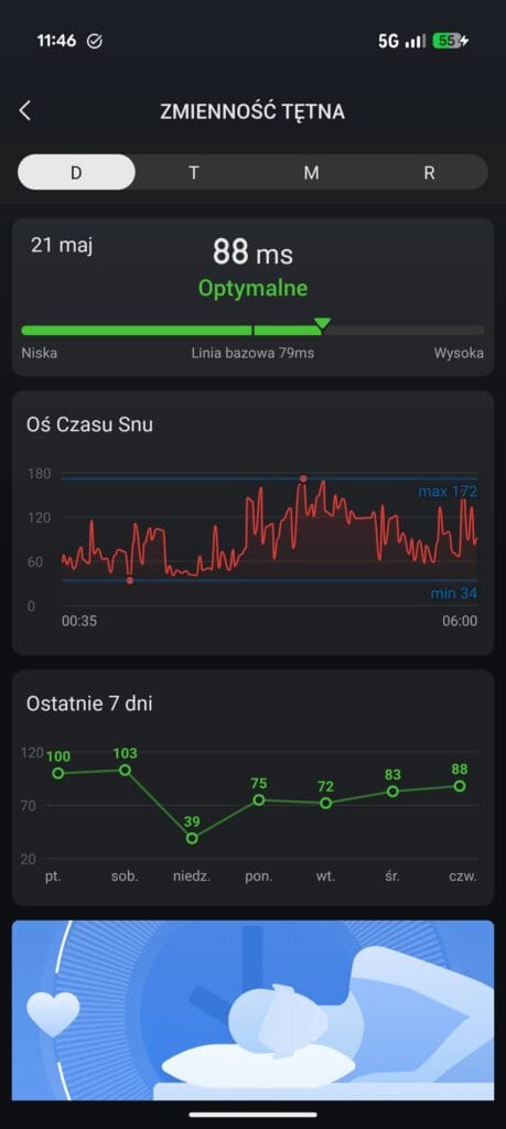Recenzja Amazfit Cheetah 2 Pro - czy to idealny zegarek dla biegaczy? 11 Amazfit Cheetah 2 Pro apka 3