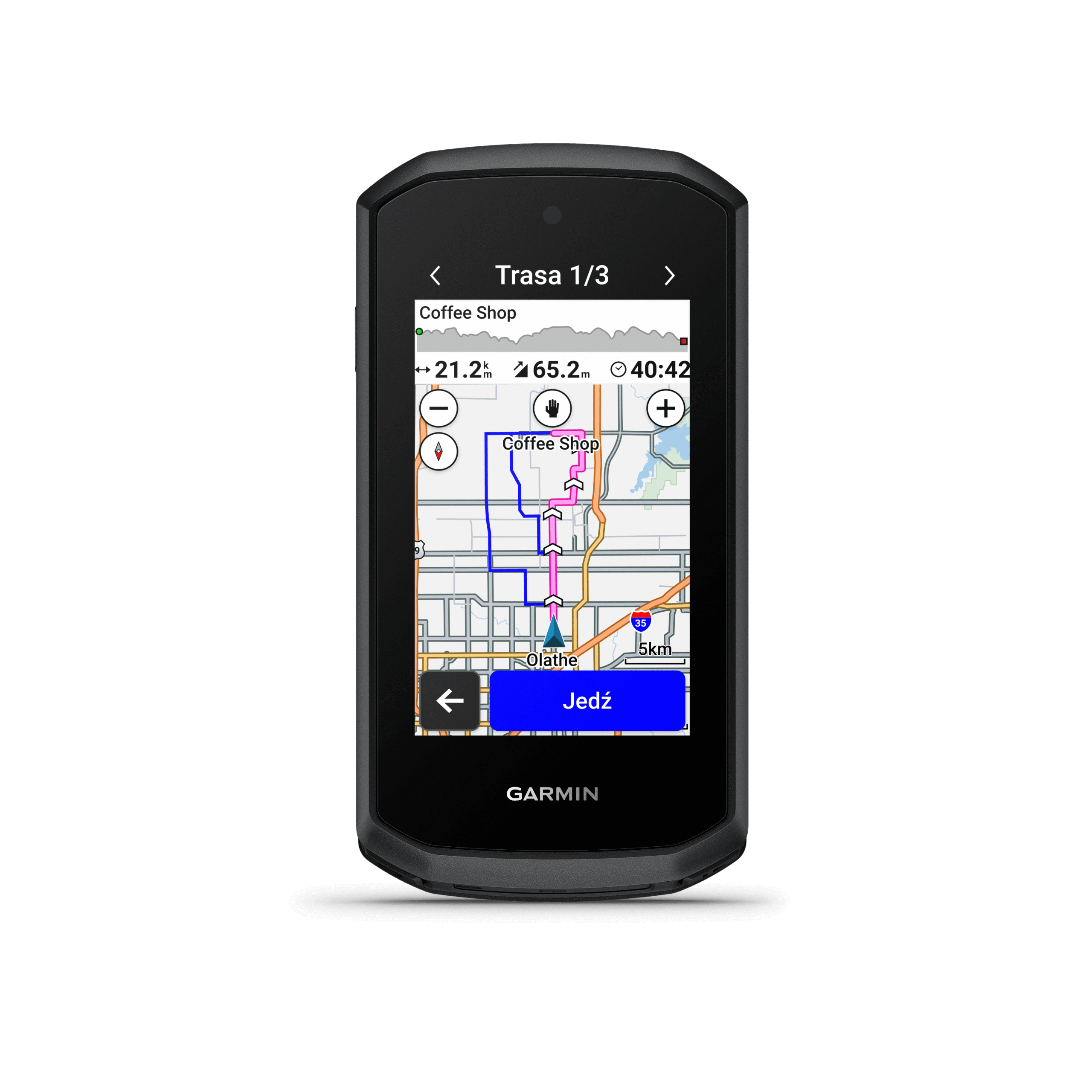 Garmin Edge Explore 3 z nawigacją, która ma jechać za Ciebie. Nowy komputer rowerowy dostaje wersję z głośnikiem 1 Garmin Edge Explore 3